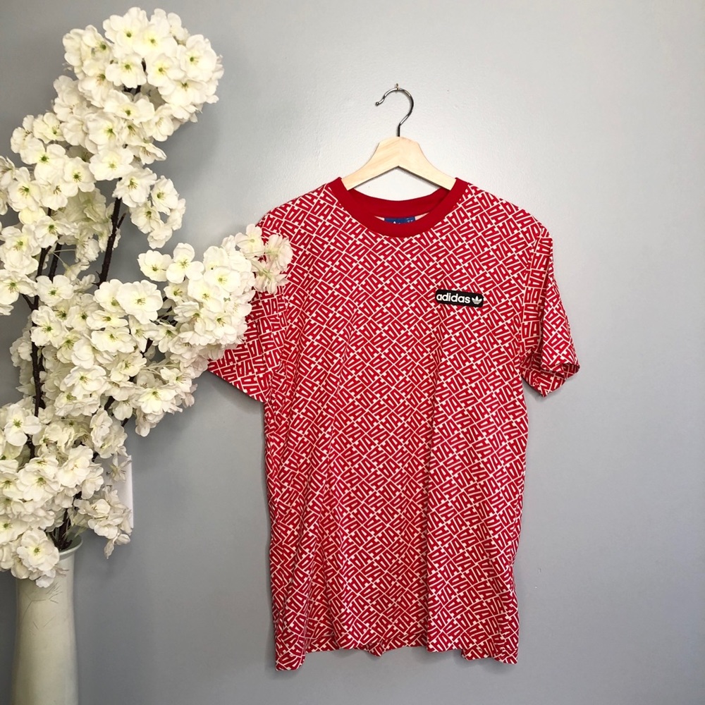 Exclusive Red Adidas Tee